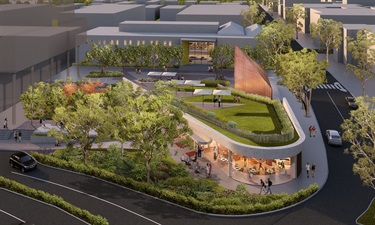 Burwood Urban Park Arts and Cultural Centre artist impression