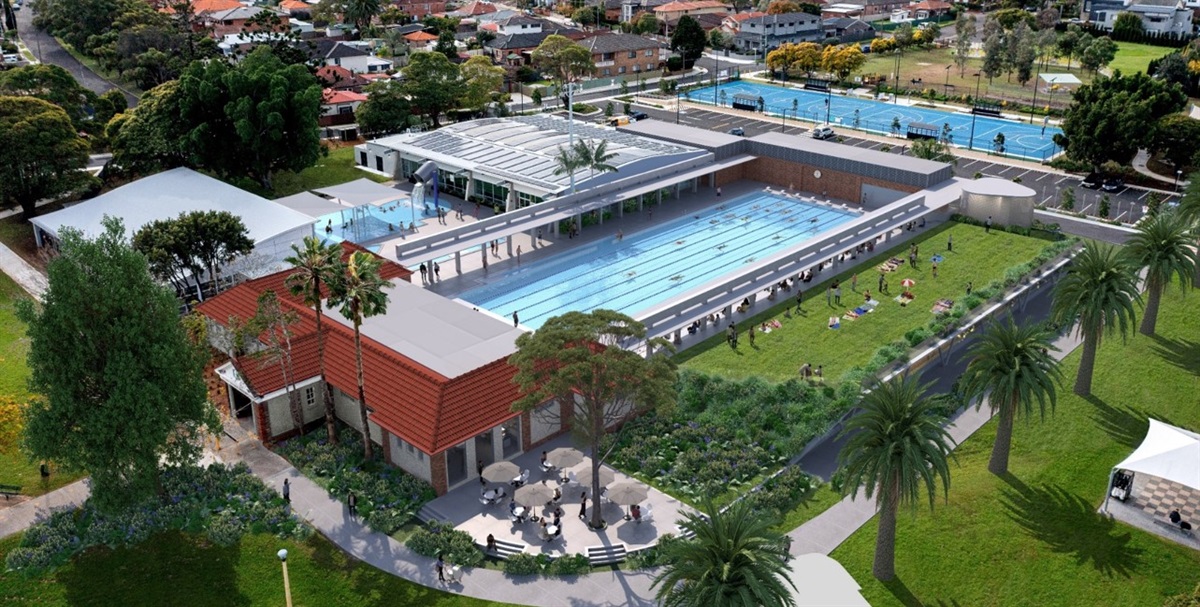 Enfield Aquatic Centre Redevelopment & Library Pod Burwood Council