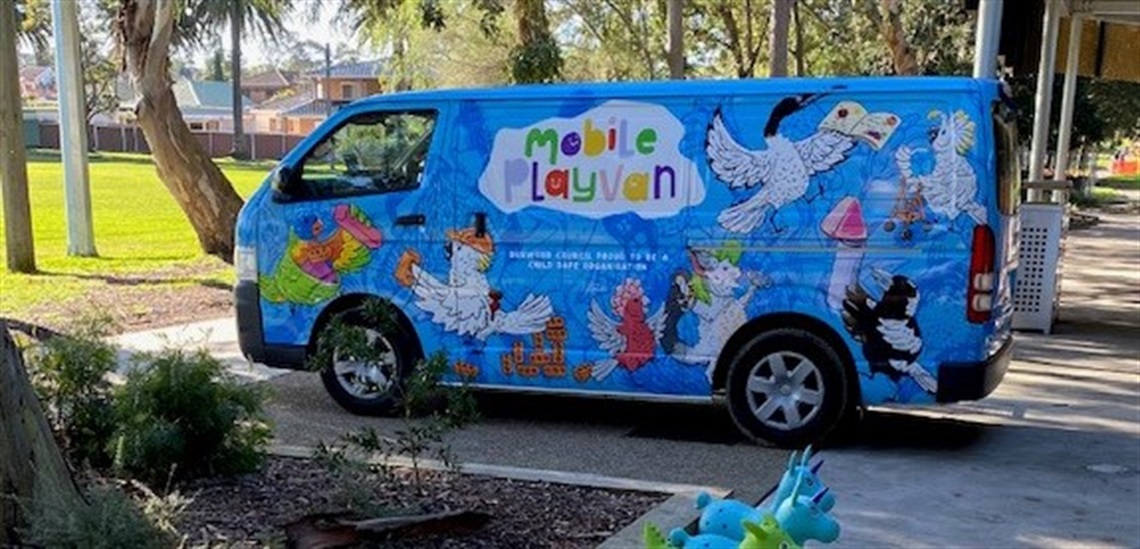 Mobile Playvan - Wednesdays in Henley Park Burwood Council