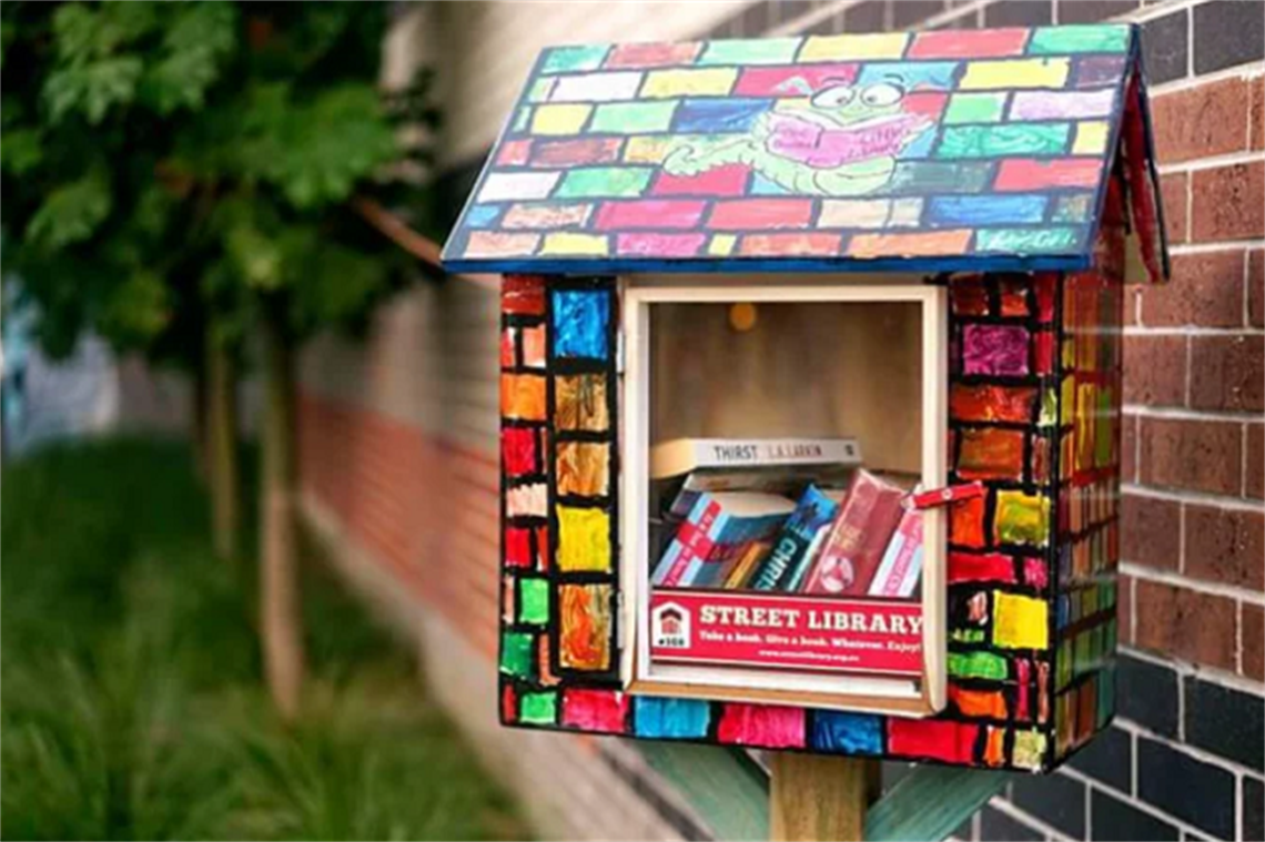 Seniors Creative Club: Painting Our Street Library (Ages 55+)