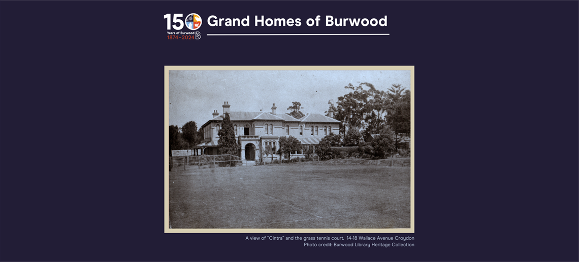 Historic Photography Display - Grand Homes of Burwood