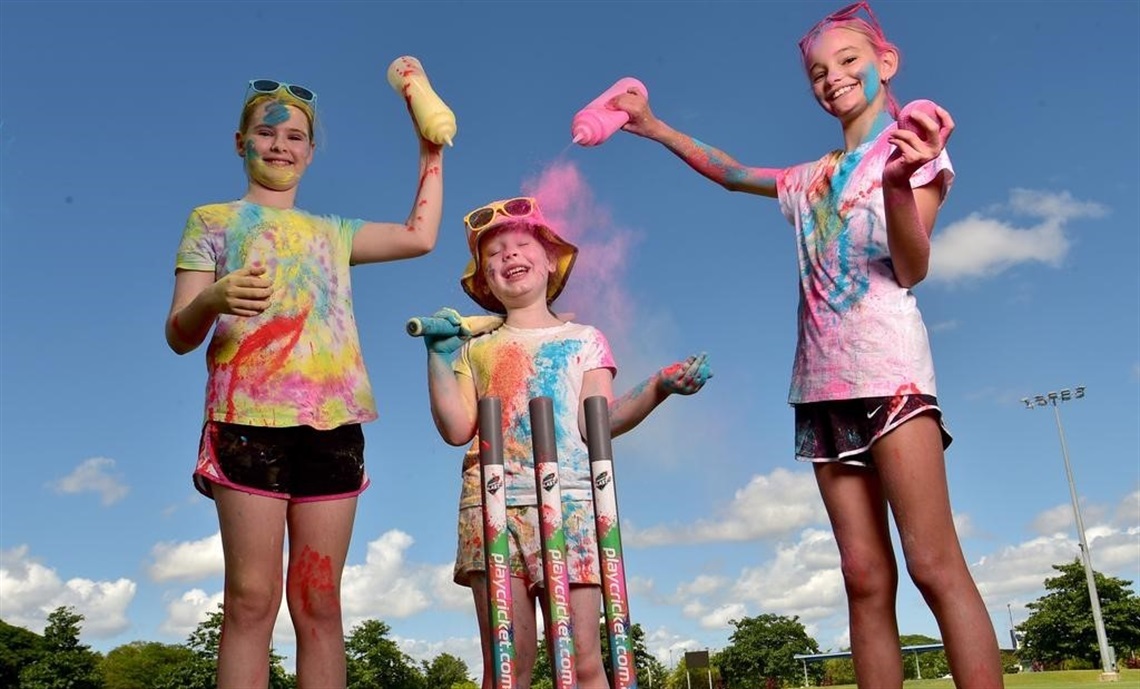 School Holiday Colour Blast - All Girls Cricket Program