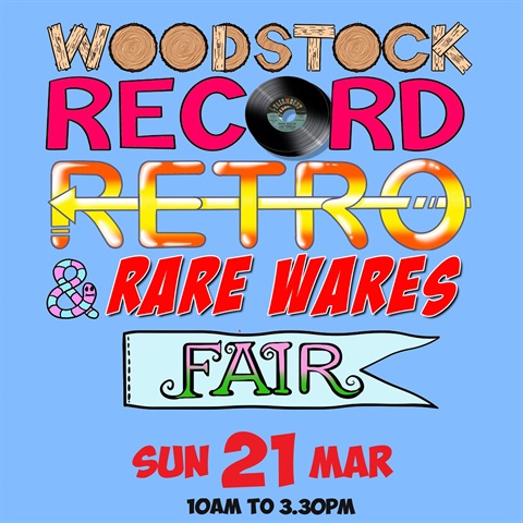 woodstock record retro rare ware