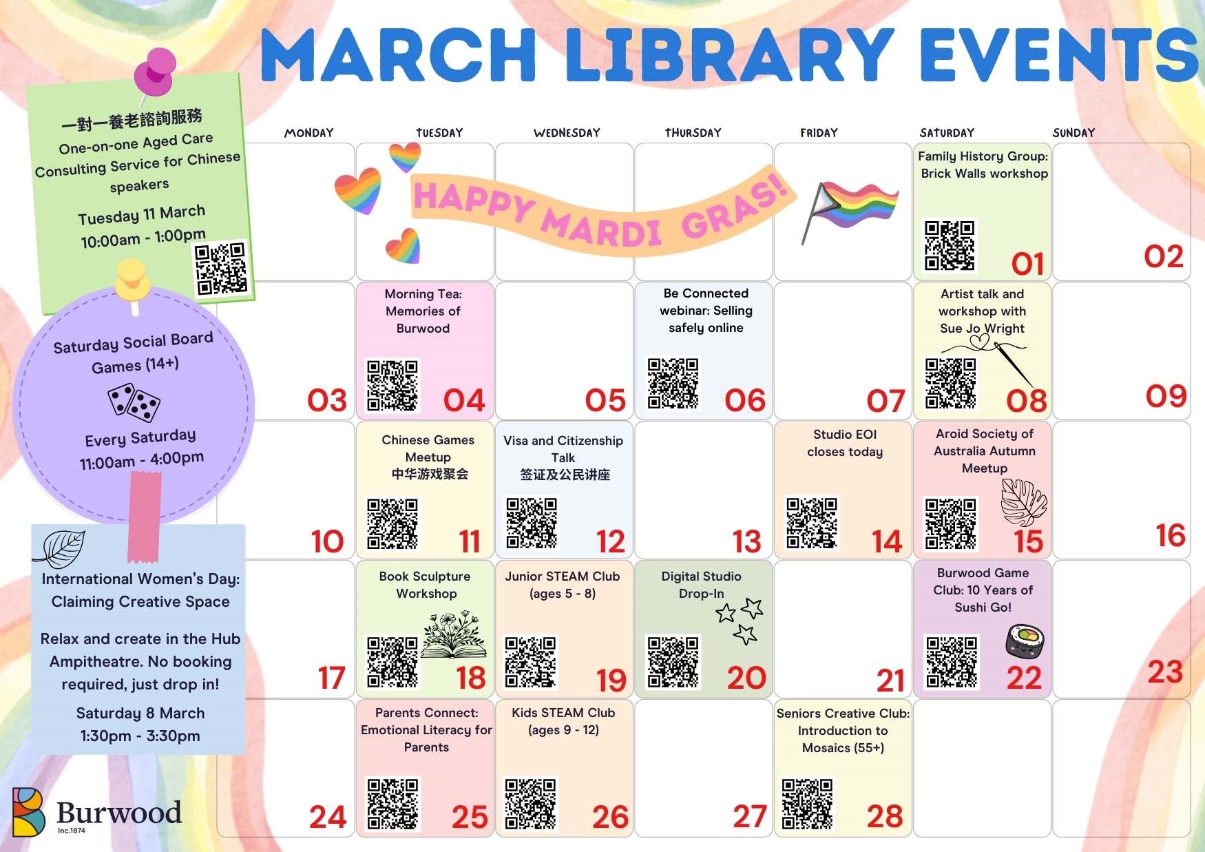 March Calendar